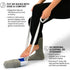 NOVA Sock & Stocking Aid for Seniors Soft Terry Cloth, Flexible Easy-On Sock Helper with Long Pull Straps for Elderly