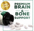 5 HTP Supplement Vegetarian Capsules, 200mg 5HTP Plus Calcium for Brain Support, 120 Capsules