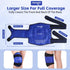 NEWGO Ice Pack for Knee Replacement Surgery, Reusable Gel Cold Pack Wrap for Knee Injuries, Pain Relief, Swelling