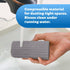 Damp Duster Dusting Sponges (8 Count) - Reusable Dust Remover for Household Cleaning, Scrub Daddy Duster for Vents &