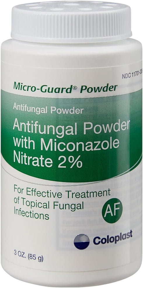 2% Miconazole Nitrate Powder Antifungal - Micro-Guard, 3 oz. Shaker Bottle