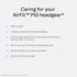 P10 Resmed AirFit Headgear with Clip - Replacement CPAP Headgear - Frame System & Nasal Pillows Cushion Not Included