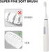 TOYANDONA Electric Toothbrush for Adults Soft Bristles Sonic Tooth Brush with Ergonomic Grip Deep Cleaning Oral Care