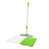 Microfiber Hardwood Floor Mop - Wet and Dry Flip System for Mopping, Dusting, Adjustable Handle + 2 Reusable Pads