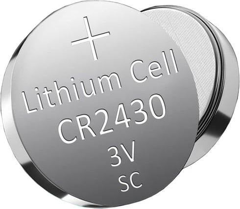 SKOANBE 10 Pack CR2430 Lithium Coin Battery - 3V DL2430 for Electronics and Devices