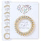 Set of 6 Spiral Hair Ties on a Proposal Card - Bridesmaid Gifts for Bridal Shower, Bachelorette Party Favors, Maid of