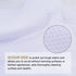 SINLAND Wholesale Microfiber Dish Cloth, 10 Pack 12 Inch x 12 Inch Kitchen Cleaning Cloths with Poly Scour Side