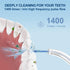 Dental Flosser with 5 Modes, Rechargeable Travel Dental Flosser, 300ml Water Tank, LED Light for Oral Care