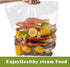 WOKUWOKU (10Pcs Seafood Boil Bags Medium Size Boil Bag for Fish, Crab, Shrimp, and Veggies - Cooking and Storage Bag