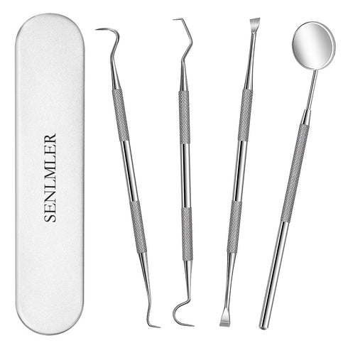 Professional Dental Pick Tools Kit for Teeth Cleaning, Personal Use, Pets Oral Care Set with Dental Mirror & Tartar