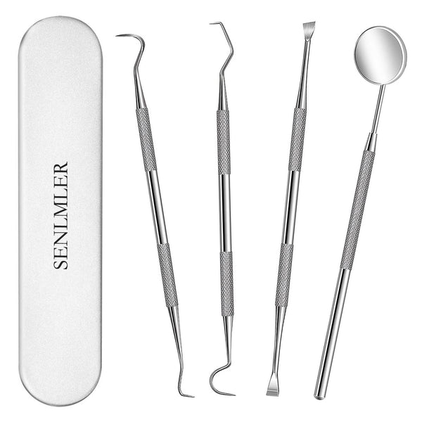 Professional Dental Pick Tools Kit for Teeth Cleaning, Personal Use, Pets Oral Care Set with Dental Mirror & Tartar