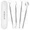 Professional Dental Pick Tools Kit for Teeth Cleaning, Personal Use, Pets Oral Care Set with Dental Mirror & Tartar