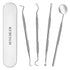 Professional Dental Pick Tools Kit for Teeth Cleaning, Personal Use, Pets Oral Care Set with Dental Mirror & Tartar