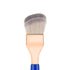 Bdellium Tools Professional Makeup Brush - Golden Triangle 951 Small Slanted Double Dome Blender - With All Vegan and Soft Synthetic Fibers, For Application & Blending (Blue, 1pc)