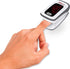 Fingertip Pulse Oximeter, Blood Oxygen Saturation Monitor, Portable Digital Reading, Batteries and Carry Case Included