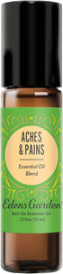 Edens Garden Aches & Pains "OK for Kids" Essential Oil Blend, 10 ml Roll-On - 100% Pure & Natural