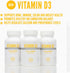 NBI High Potency Vitamin D3 125 mcg (5000 IU) Softgels with Rosemary Extract Antioxidants for Bone & Immunity Support