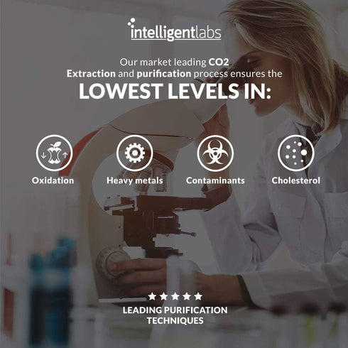 Intelligent Labs Triglyceride Omega 3, 2250mg per 3-Capsule Serving, 120 Softgels