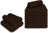 Softolle Kitchen Towels Pack of 12 Bar Mop Towels 100% Cotton Super Absorbent for Home Kitchen Cleaning (Brown)