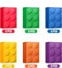 YOTNUS 48 Pcs Building Block Party-Favor Bags, Small Gift Bags with Handles for Building Block Birthday Party Supplies