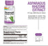 SOLARAY Asparagus Rhizome Extract, 175 mg w/Whole Root, 60 VegCaps