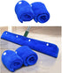 NentMent 2 Pack Floor Squeegee Broom Cover Wrap Mop Sweeping Cloth Baseboard Cleaner Tool Adapter Converter