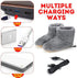 Winter Foot Warmer Shoes Soft Electric Heating Snow Boots USB Washable Skiing Boot Soft Electric Heating Shoes Winter