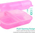 Small Travel Pill Organizer Box with 8 Grid Compartments, Portable Daily Weekly Medication Container