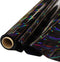 CMFYHM Iridescent Black Cellophane Wrap Roll 34 In Wide X 100 Ft Long for Gifts, Baskets, Birthday, Holiday Decor