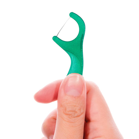 GUM Professional Clean Floss Picks - Extra Strong Shred-Resistant Dental Flossers, Fresh Mint Flavor, 150ct