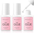 Makartt Super Strong Nail Glue for Acrylic Nails, 7ML 3 Pcs Brush on Glue for Press On Nails