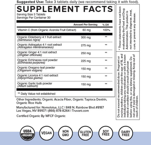 Truvani Algae Omega 3, DHA Fatty Acids for Joint, Immune, Heart, Skin, Brain Health, Vegan