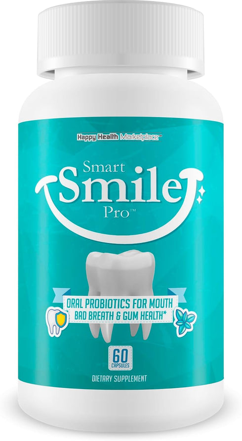 Smart Smile Pro - Our Best Oral Probiotics for Teeth and Gums, Dental Probiotics for Teeth Health Supplement