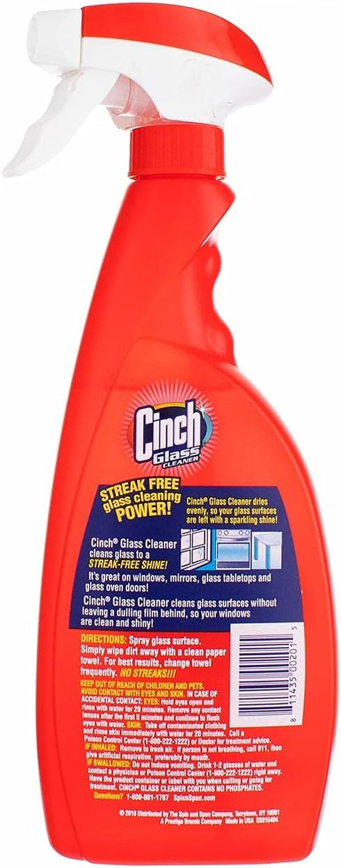 Spic And Span Cinch 17 oz (Pack 2) Glass Cleaner