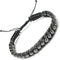 Hematite Therapy Bracelet for Men and Women, Natural Pain Relief and Healing Stones, One Size