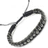 Hematite Therapy Bracelet for Men and Women, Natural Pain Relief and Healing Stones, One Size