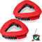 Scrub Brush - 2 Pack Spin Mop Scrub Brush Head Compatible for Easywring 1 Tank System, Stiff Bristle Cleaning Brush
