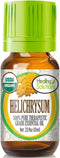 Healing Solutions Oils - 0.33 oz Helichrysum Essential Oil - Organic, Undiluted for Skin, Diffuser