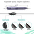 Portable Professional Nail Drill, Electric Nail File 20000RPM Manicure Machine Set with Bits and Brush for Acrylic Gel