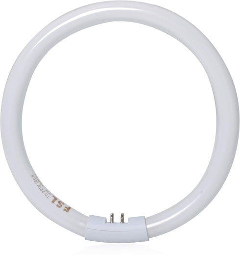 Poweka T5-22W Circular Bulb - 7.25inch Round Mirror Light Bulb Replacement for Makeup Vanity Mirrors