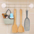 EZ Kitchen Dish Squeegee with Silicone Food Strainer, Non-Slip Scrapers for Pots, Pans, Bowls, Countertops (2-Pack,