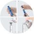 Lil Ray 8ml Portable Mini Perfume Atomizer, 7 PCS Refillable Small Spray Bottle for Travel, Pocket Cologne