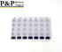 Weekly AM/PM Pill Box Organizer by P&P MEDICAL SURGICAL, Portable Travel Prescription & Medication Case (7-Day /