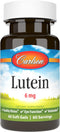 Carlson Lutein, 6 mg, Healthy Vision & Eye Function, Antioxidant, 60 Softgels
