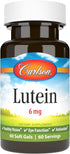 Carlson Lutein, 6 mg, Healthy Vision & Eye Function, Antioxidant, 60 Softgels