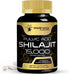 Shilajit Pure Himalayan Organic Capsules, 120 Count - 15,000mg Dietary Supplement for Men & Women
