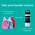 The Laundry Lab Bottle: Laundry Detergent Bottle Refillable, Leakproof, Portable, Compact for Apartments, Dorms