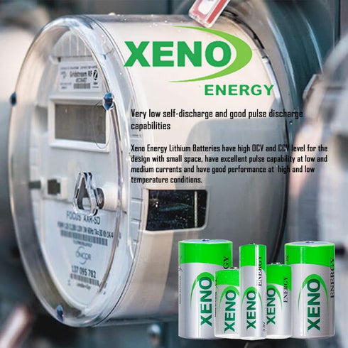 XL-060F AA Size Lithium Battery, 3.6V 2400mAh