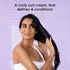 Noughty 97% Natural Wave Hello Curl Taming Cream, Vitamin Rich Formula for Curly Hair, Sea Kelp and Mango Butter, 150ml