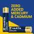VARTA (100 Pack), Longlife AA Batteries Alkaline Double A Battery